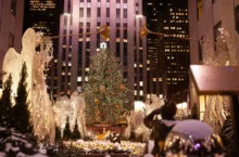 USA Rockefeller centre, Vánoční strom