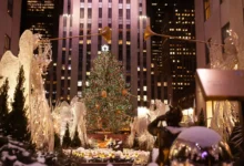 USA Rockefeller centre, Vánoční strom