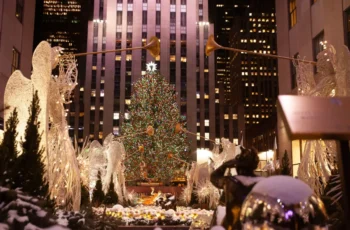 USA Rockefeller centre, Vánoční strom