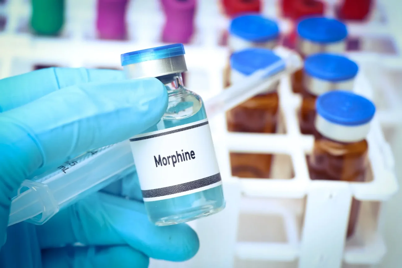 Morfium je silný lék proti bolesti, který se používá jen v krajních případech.