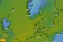 I v severní Evropě se teploty drží nad nulou