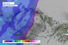 Srážky 1. prosince