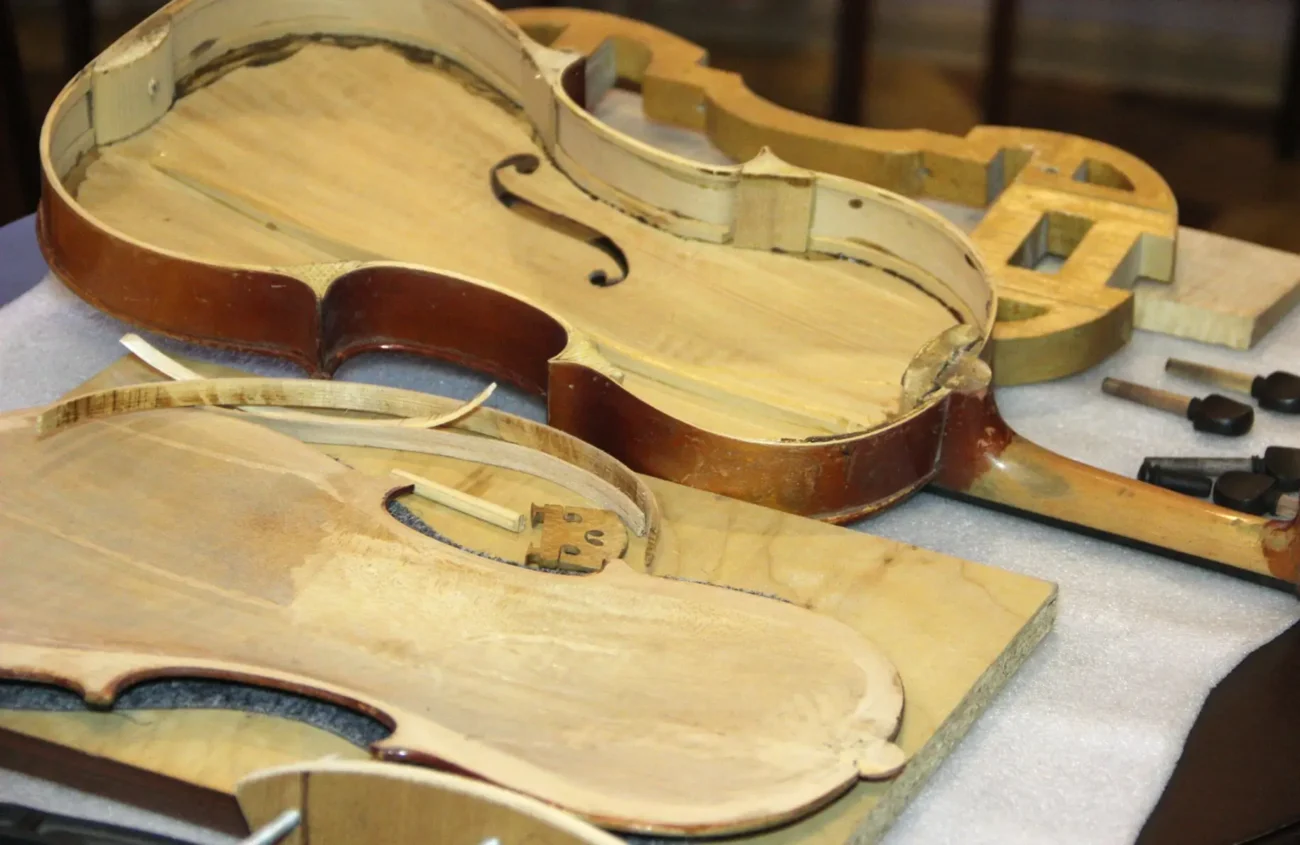 Výroba houslí