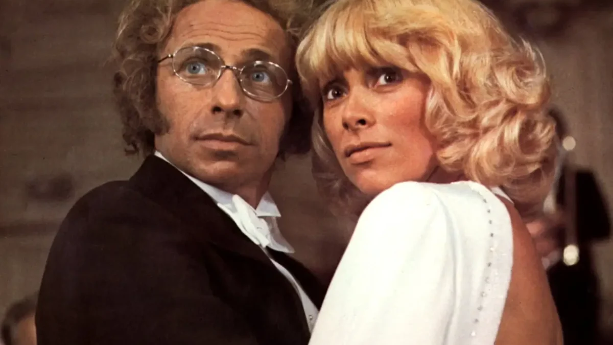 Pierre Richard s hereckou kolegyní.