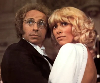 Pierre Richard s hereckou kolegyní.