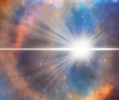 Znázornění výbuchu supernovy