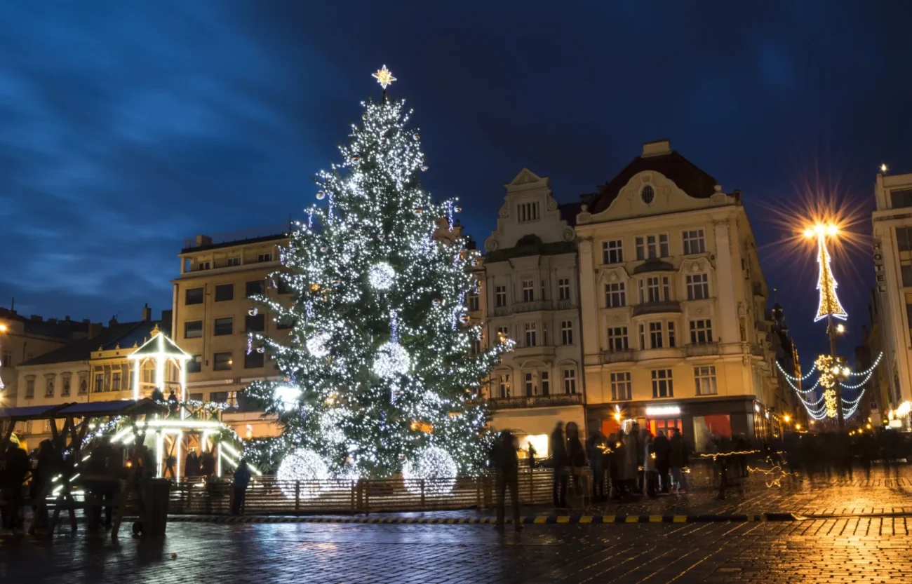 vánoční Plzeň