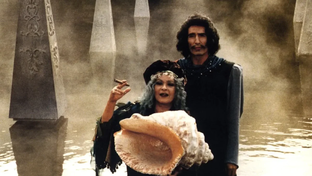 Záběr z pohádky Jezerní královna