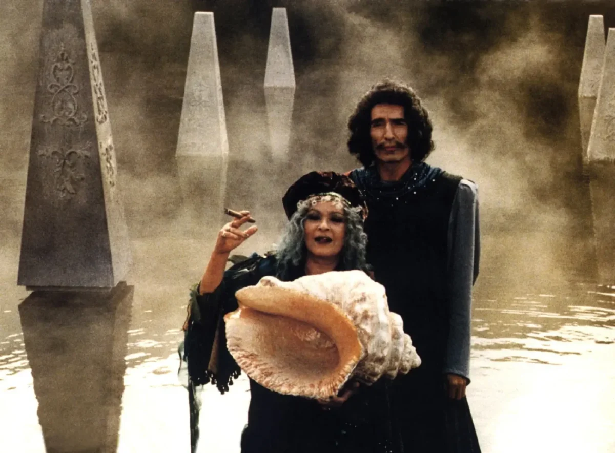 Záběr z pohádky Jezerní královna