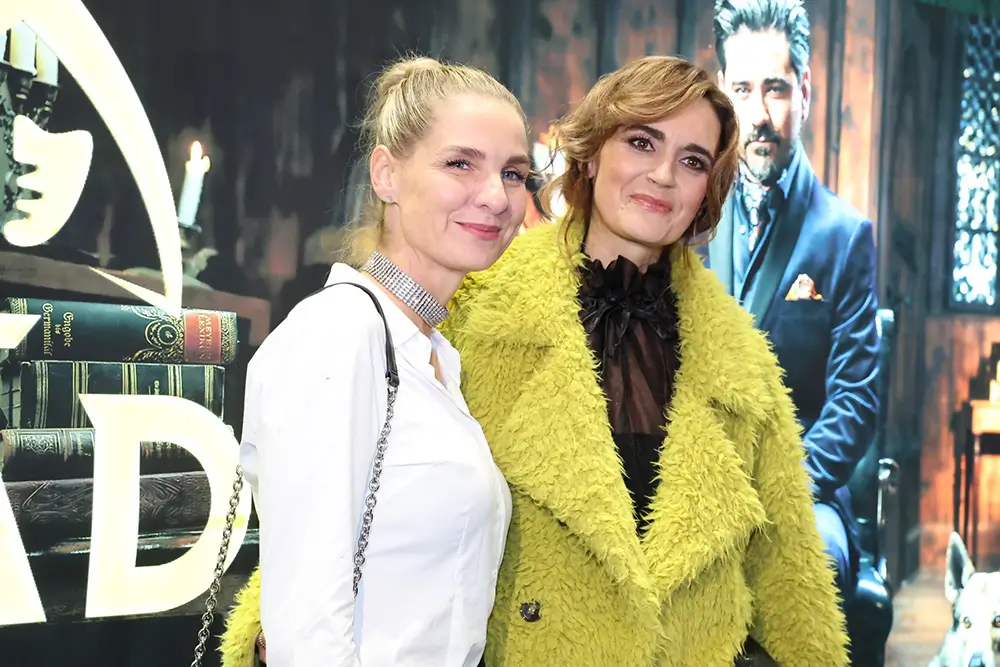 Mia a Daniela na premiéře Zrádců