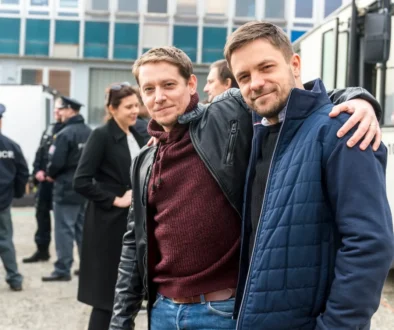Štěpán Benoni a Jiří Mádl v seriálu Sever