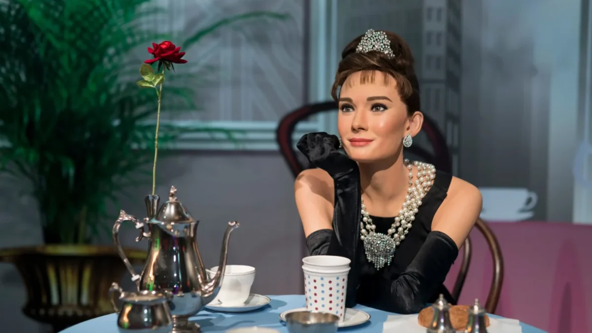 Vosková figurína Audrey Hepburn