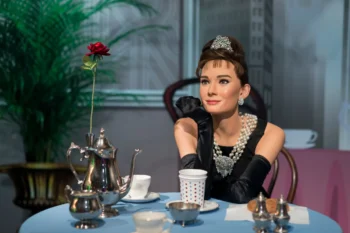 Vosková figurína Audrey Hepburn