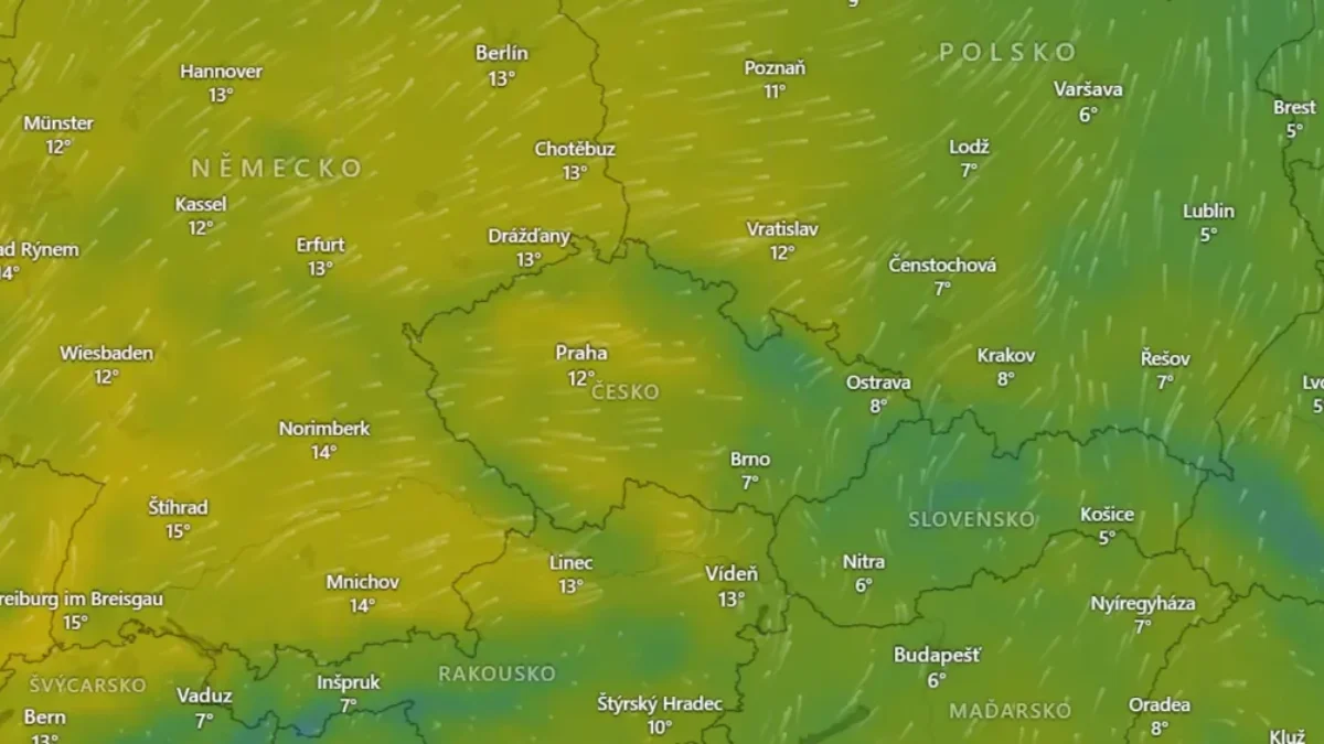radar počasí české republiky