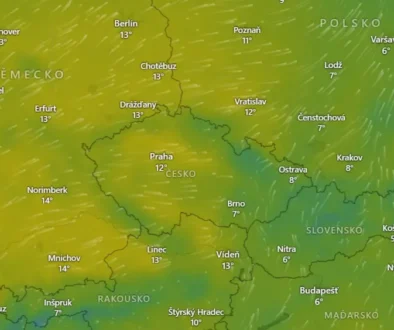 radar počasí české republiky