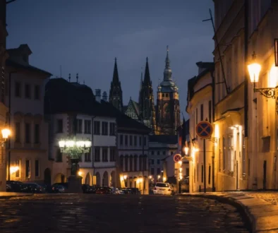 Když ulice večer ztichne