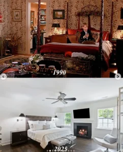 Dům ze Sám doma v roce 1990 versus 2025. Zdroj: Instagram