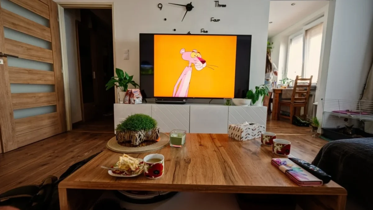 obývací pokoj s tv