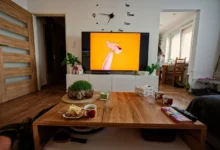 obývací pokoj s tv