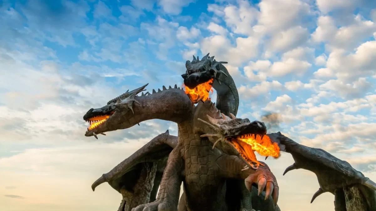 Tříhlavého draka se bály všechny děti