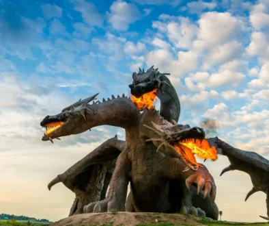 Tříhlavého draka se bály všechny děti