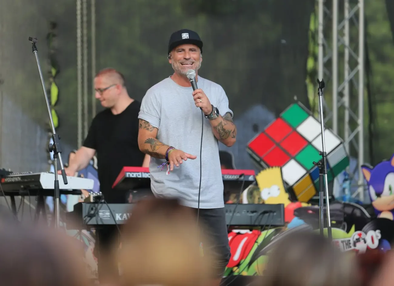 Lunetic si koncerty užívají. Zdroj: Tomas Blazek / MAFRA / Profimedia | TVGURU.cz Lunetic