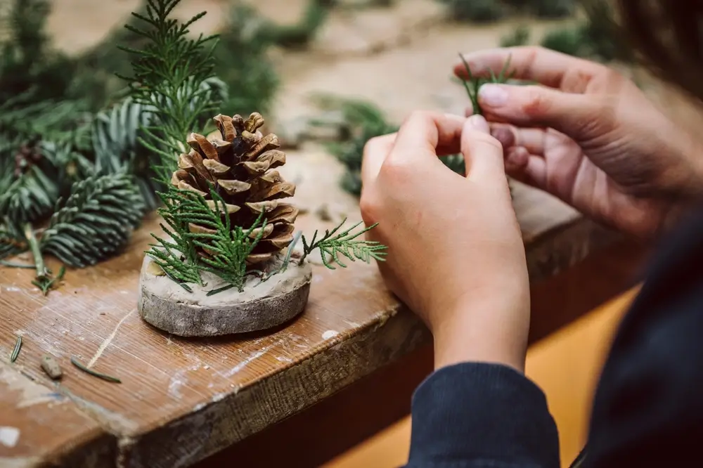 V přirodninách mohou být zárodky některých organismů. | TVGURU.cz žena tvoří z přírodnin