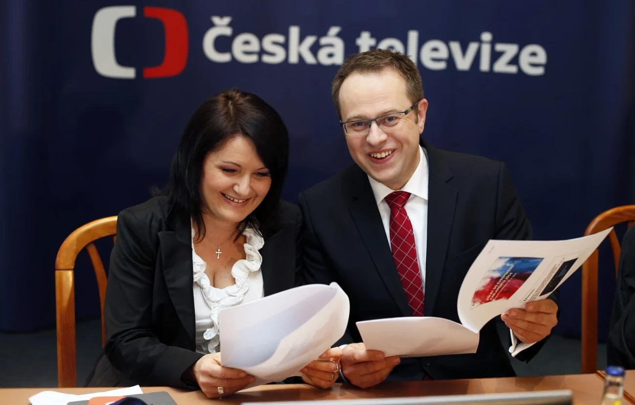 profimedia-0188591530 | TVGURU.cz Renata Týmová s Václavem Moravcem