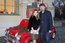 Herečka Dana Morávková s manželem Petrem Maláskem.