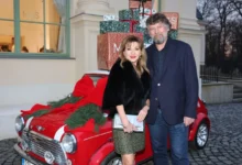 Herečka Dana Morávková s manželem Petrem Maláskem.