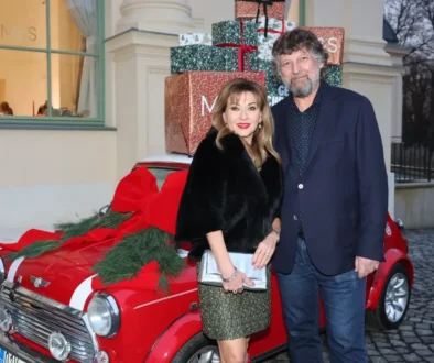 Herečka Dana Morávková s manželem Petrem Maláskem.