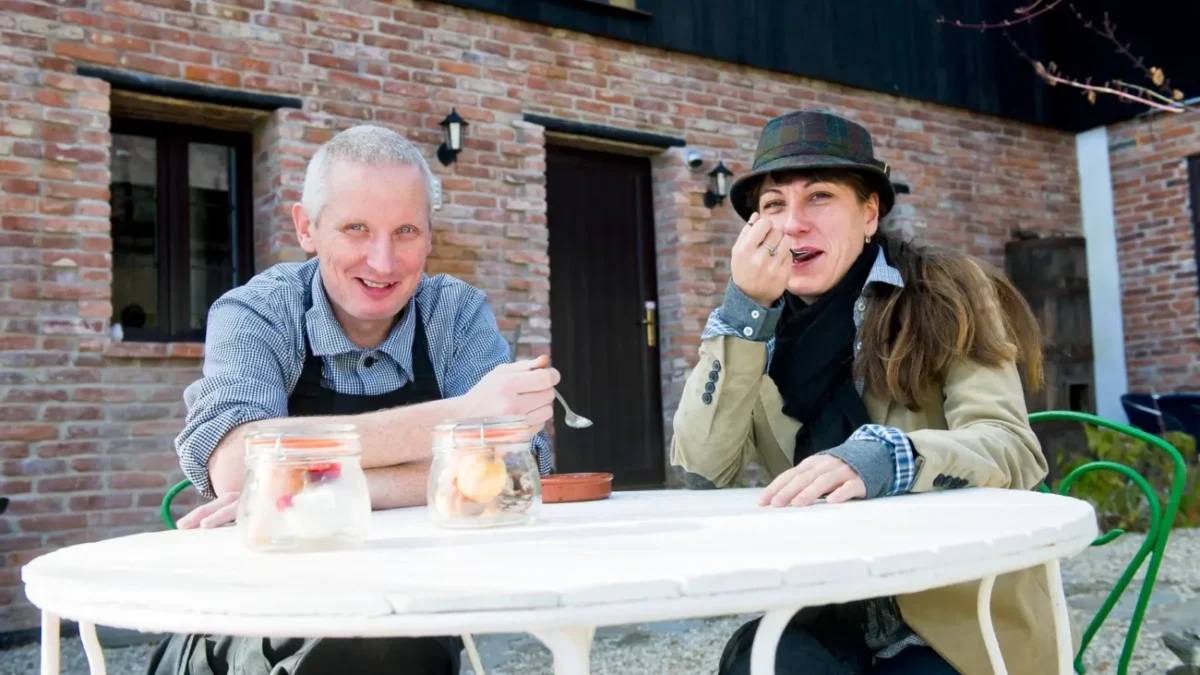 Eva Decroix se svým manželem