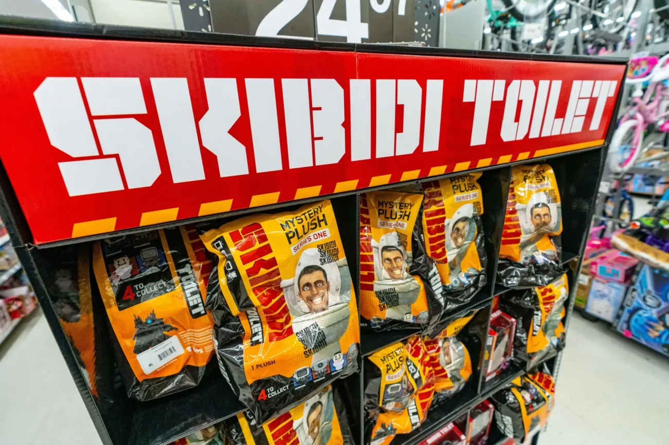 Skibidi toilet hračky