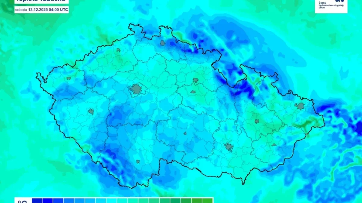 Teploty na horách se drží pod nulou