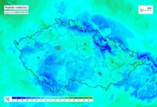 Teploty na horách se drží pod nulou