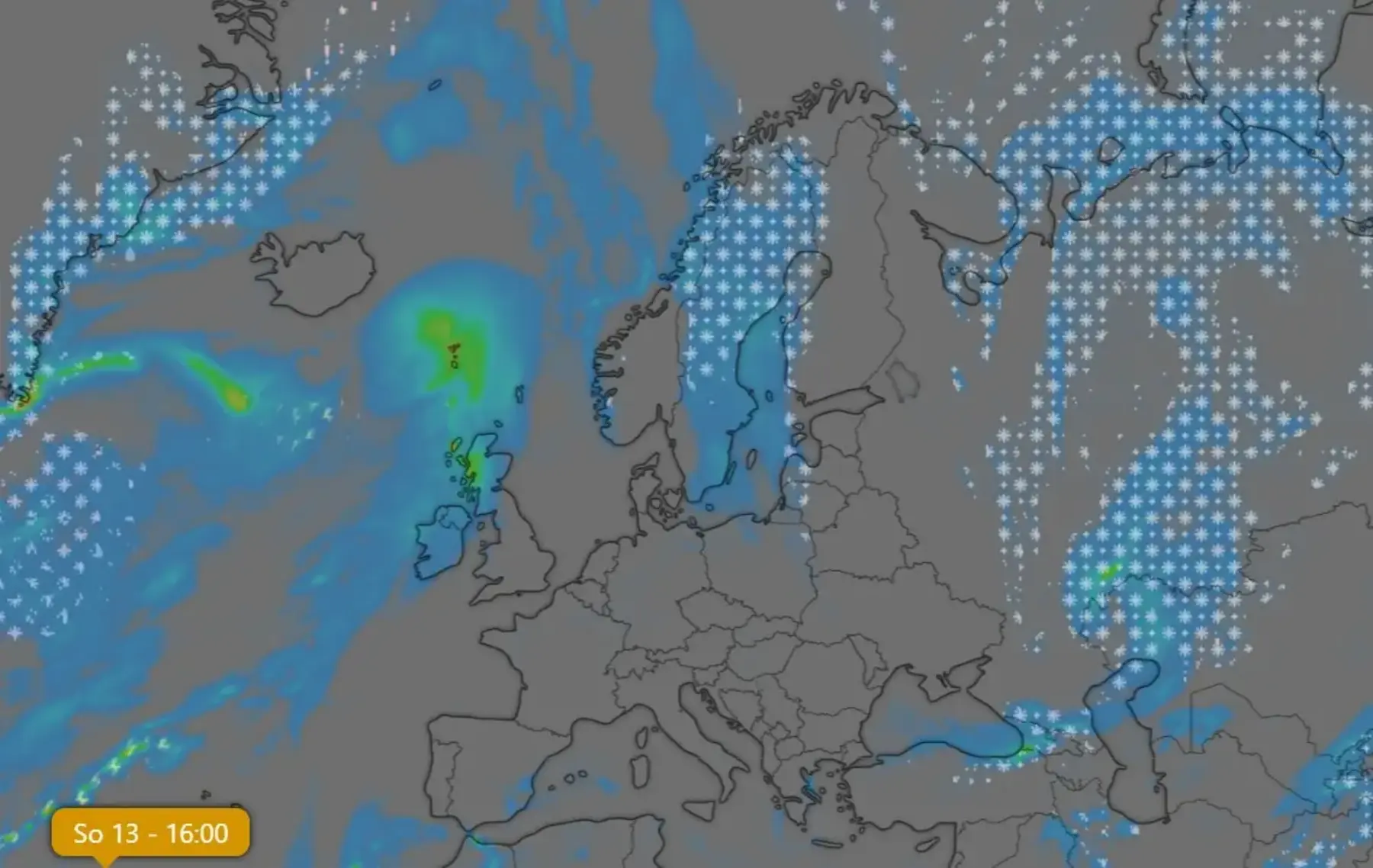 Sníh v Evropě | TVGURU.cz Sníh v Evropě