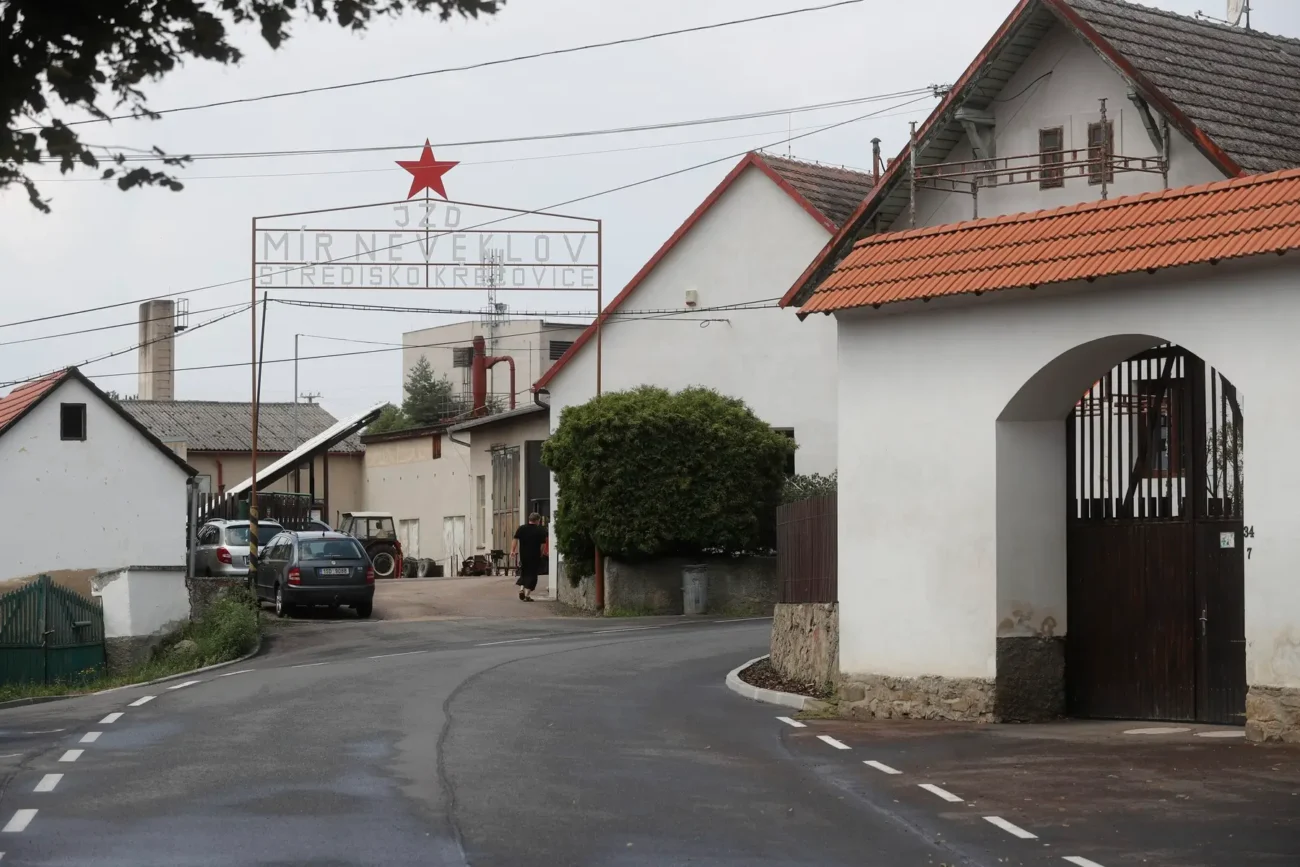 vesnice, kde se film natáčel