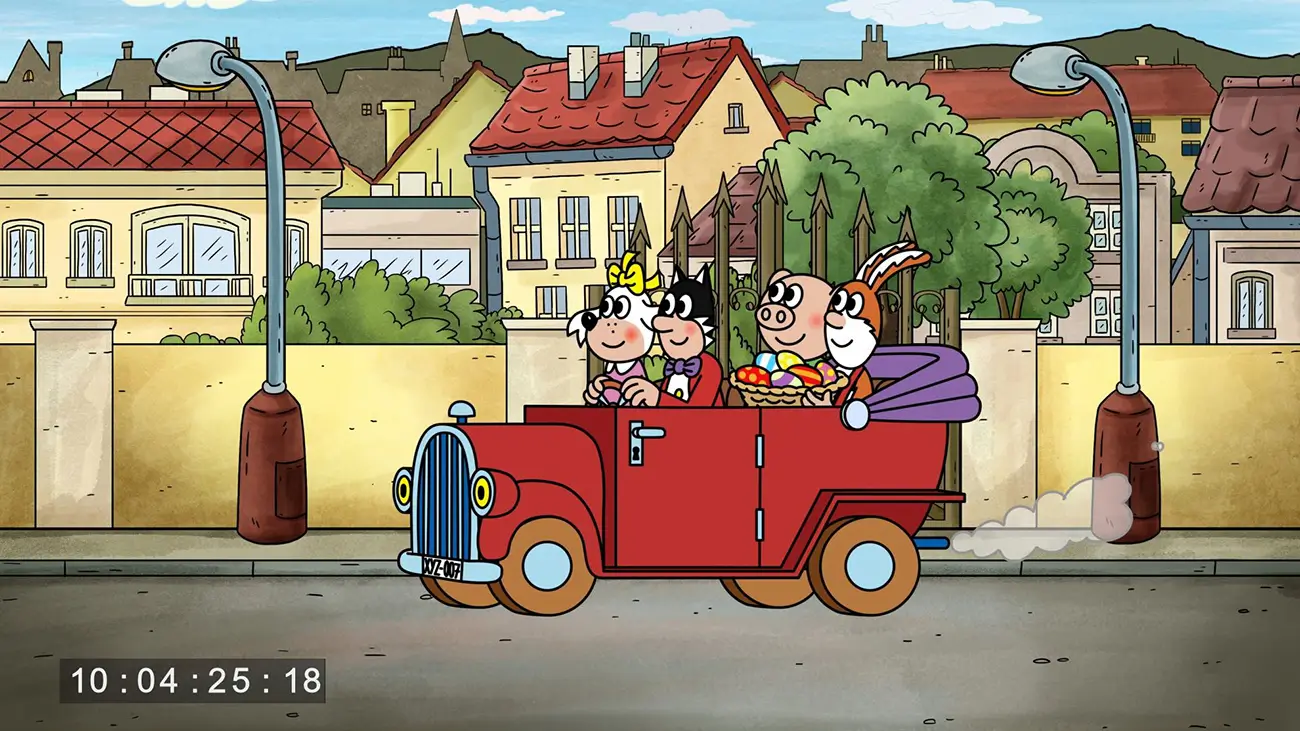 Do vysílání půjdou i nivé díly oblíbeného večerníčku Čtyřlístek. Zdroj: Česká televize | TVGURU.cz večerníček Čtyřlístek