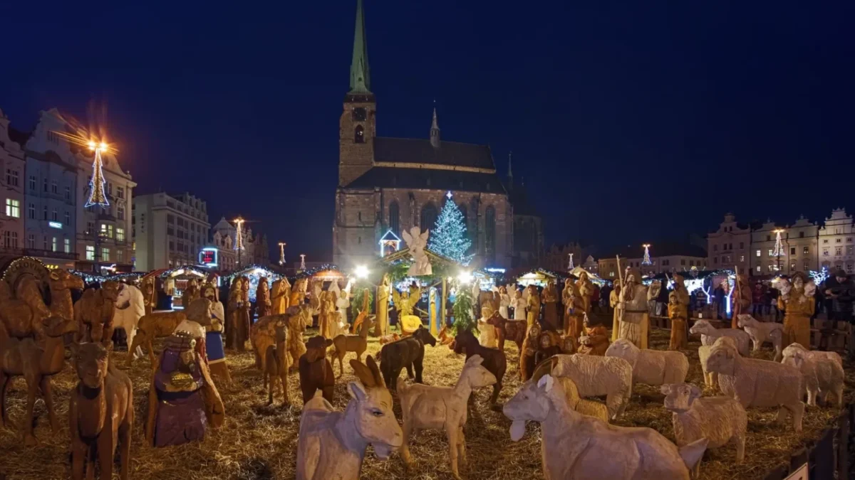 Vánoční trhy v Plzni