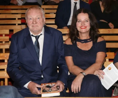 Luděk Sobota s manželkou.
