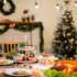 vánoční stůl