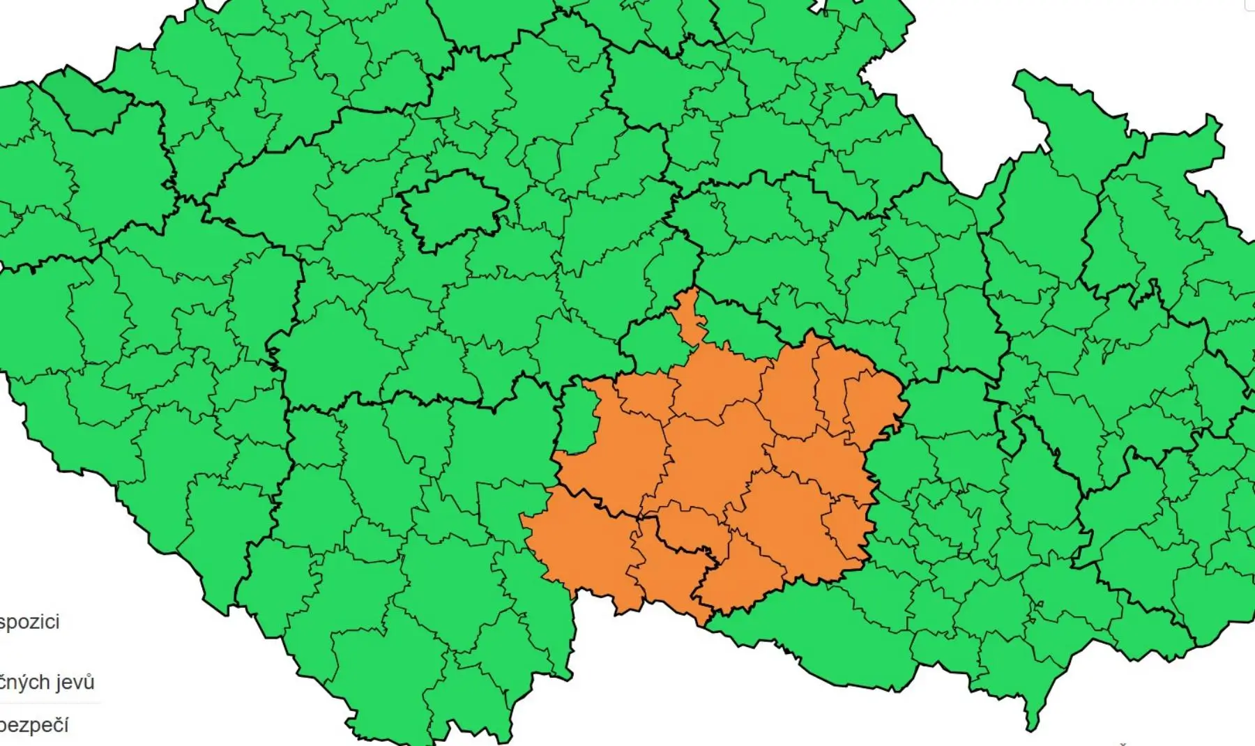 ČHMÚ vydal výstrahu na vysoký stupeň nebezpečí námrazí na Vysočině a jejím okolí | TVGURU.cz ČHMÚ vydal výstrahu na vysoký stupeň nebezpečí námrazí na Vysočině a jejím okolí
