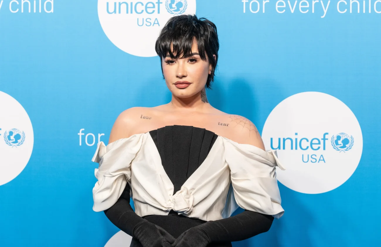 Zpěvačka Demi Lovato.