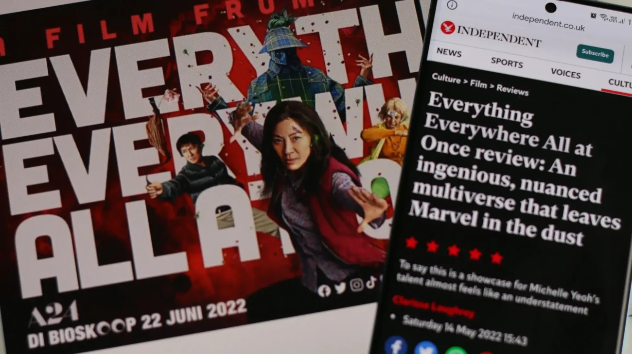 plakát filmu Všechno všude najednou