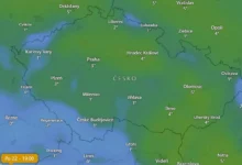 Aktuální teploty v Česku