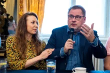 Václav Kopta a Tereza Bebarová.