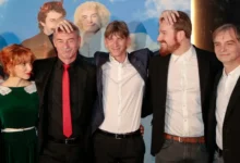 Herci a režisér pohádky Anděl Páně.