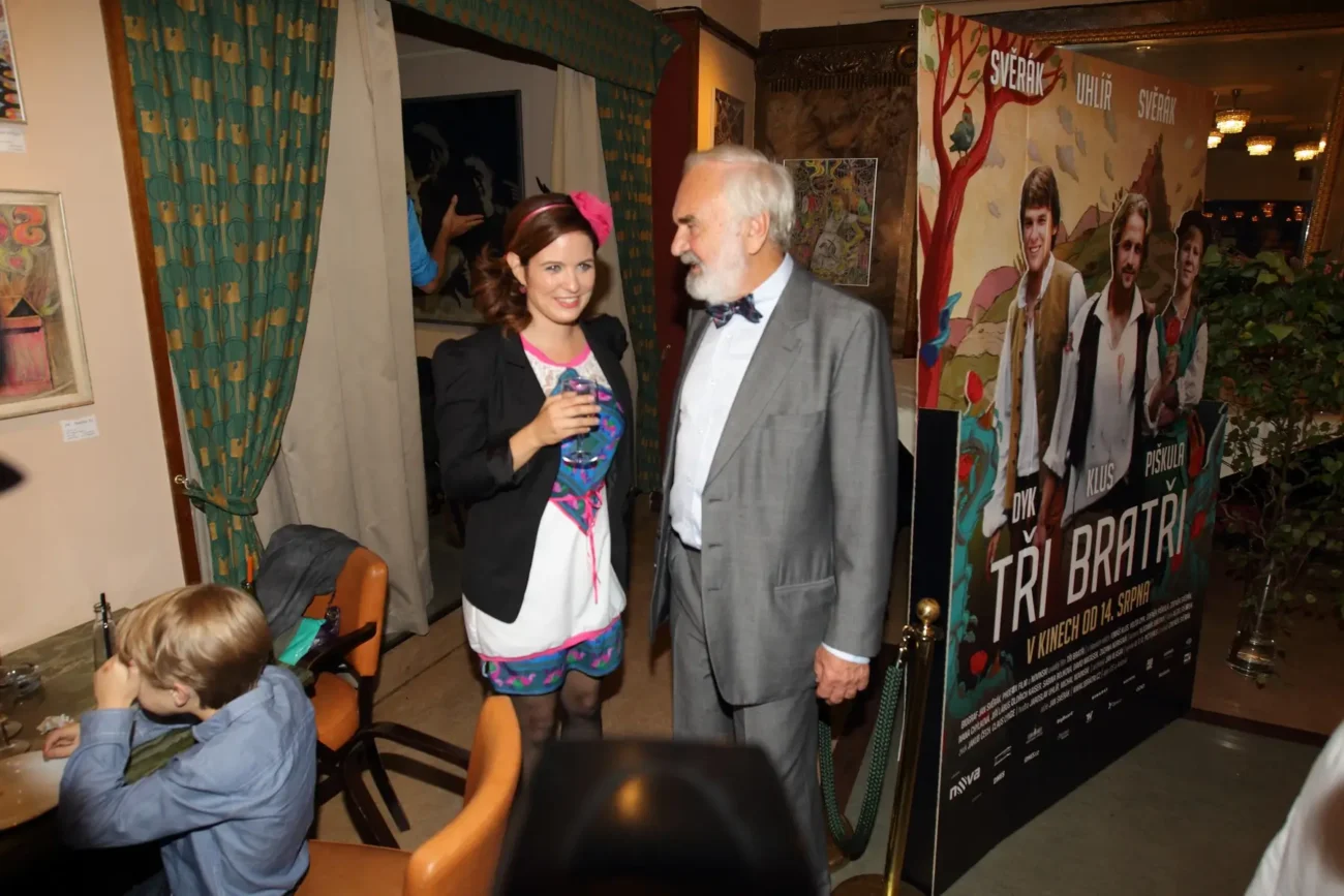 Svěrák na premiéře Tři bratři