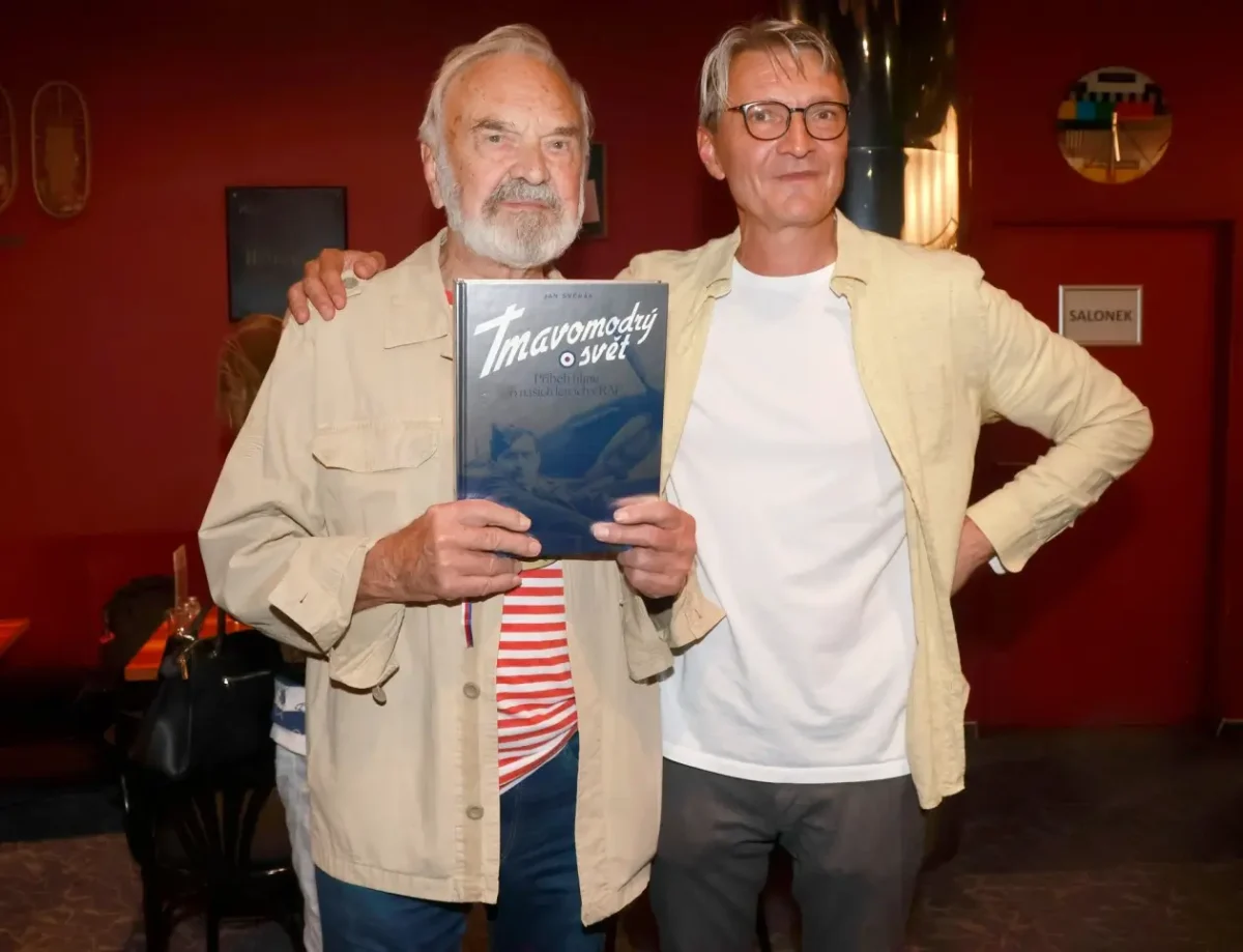 Zdeněk a Jan Svěrákovi.