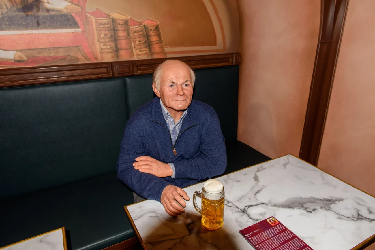 Spisovatel Bohumil Hrabal.